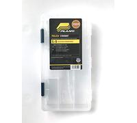 Plano Paquete de 4 Cajas de Utilidad Prolatch Stowaway Tackle 3500, Azul, Tapa Transparente con Bloqueo Prolatch, 9.15 x 5 x 1.25 Pulgadas, Almacenamiento de Aparejos de Pesca