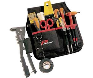 Plano PL535T Bolsa para electricista en tejido especial reforzado, Negra, 0