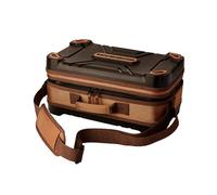 Plano Portacarretes Molding Guide Series | Parte Superior e Inferior moldeadas revolucionarias para Mayor rigidez para Mantener los carretes caros protegidos, marrón/Negro, Talla única