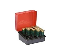 PLANO Shot Shell Case,16-Gauge, 25-rounds, Red, Shotgun ammunition case, Shotgun cartridge holder, Shotgun shell boxAmmunition organizer