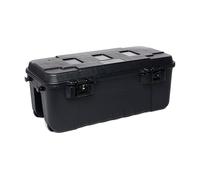 Plano Sportsman's Trunk,Grande 102ltr, Negro, Caja Almacenamiento Grado Militar con Tapa, Resistente, Grande, Camping y Ejército, óptimo para Caza, Paintball, Airsoft o Almacenamiento en Casa