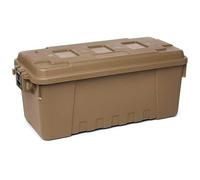 Plano Sportsman's Trunk,Medium 64ltr, Desert Tan, Caja almacenamiento grado militar con tapa, resistente, grande, camping y ejército, óptimo para caza, paintball, airsoft o almacenamiento doméstico