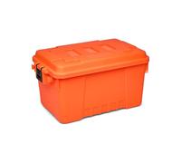 Plano Sportsman's Trunk,Pequeño 53ltr, Naranja Brillante, Caja Almacenamiento Grado Militar con Tapa, Resistente, Grande, Camping y Ejército, óptimo para Caza, Paintball, Airsoft o Almacenamiento