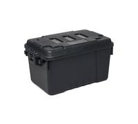 PLANO Sportsman's Trunk,Pequeño 53ltr, Negro, Caja Almacenamiento Grado Militar con Tapa, Resistente, Grande, Camping y Ejército, óptimo para Caza, Paintball, Airsoft o Almacenamiento en Casa