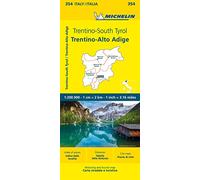 Gräfe & Unzer – Mapa Trentino-Alto Adige (11354) – Carreteras y turismo 1:200.000 – MAPA LOCAL 354