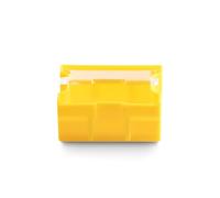 Plano Unisex 's Edge Terminal - Caja de aparejos con gancho pequeño, color amarillo, S