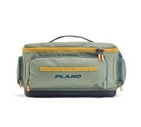 Plano Weekend 3700 - Bolsa de Aparejos de Pesca de vanguardia, Base Impermeable Moldeada, Amplio Almacenamiento, Fundas de Herramientas troqueladas, Puntos de fijación de Cadena de Margaritas, Verde