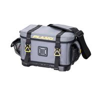 Plano Z-Series 3600 - Bolsa para Aparejos de Pesca, tamaño Mediano, Tela de PVC 500D Gris, Incluye 2 Cajas de Almacenamiento 3600 Stowaway, Caja de Aparejos Suave Impermeable y Antideslizante