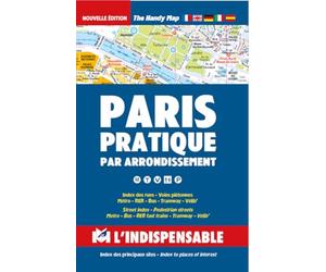 Plans de Paris: Paris street index and maps: Paris pratique par arrondissement