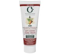 Plant-Based Anti Aging Hand Cream Moisturizer with SPF Protection | Hand Moisturizer for Dry Cracked Hands | Bakuchiol, Dragonfruit, Shea Butter, Sandalwood & Vitamin C for Dry Hands | Wrinkle Help |