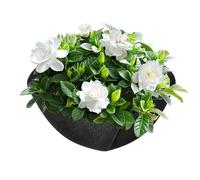 Plant Basket Lining - Black Hanging Planter Liner, Fabric Planter Pot Liner, Heavy-Duty High-Density Felt Round Inserts | Durable Felt Pot & Baskets Liners For Garden, Vegetables, Outdoor Balcony