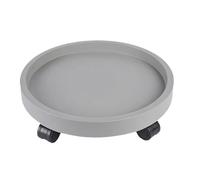 Plant Caddy with Wheels, Rolling Flowerpot Cart, Weather-Resistant Mobile Tray, Heavy-Duty & Abs Build, Smooth & Stable Movement, 12.99x12.99x3.46 pulgadas 15.75x15.75x4.02 pulgadas