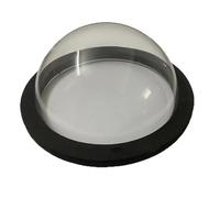 Plant Corral - 6.69 Inch Aquarium Floating Ring | Acrylic Dome Shape Fish