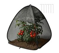 Plant Cover From Sun | Pop Design Gnat Control Mesh Canopy | Plant Sun Shade Bird Barrier | For Patio Backyard Outdoor Garden Greenhouse Vegetable Tomato Cage Growing
