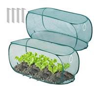 Plant Covers - 2PCS Nylon s Fine Mesh Garden Net Protection for Raised Beds Flower Vegetable Fruit, | Lightweight Insected Barrier Netting for Indoor Outdoor Greenhouse Patio Yard Use