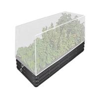 Plant Covers - Animal Guard Garden Protector, 150x45x40cm Breathable Reusable Drawstring Planter Shield for Indoor Flower Pots Patio Porch Backyard Walkway Pathway Farm Park