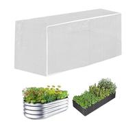 Plant Covers from Animals - 150x45x40cm Polyethylene Drawstring Breathable Reusable Garden Planter Supplies | Frost Protection Netting Supporting Indoor Flower Pots Patio Porch Backyard Farm