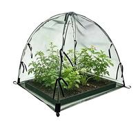 Plant Covers - Portable Breathable Garden Plant Protector Cage with Net and Ground Stakes | Deer and Bird Proof Protection Cover for Vegetables, Fruits, Flowers, Tomato, Cucumber
