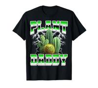 Plant Daddy Cactus Suculentas Día del Padre 90 Estilo Bootleg Camiseta