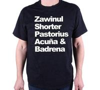 Plant drink A Tribute To Weather Report T Shirt Heavy Weather Names Zawinul Jazz Black S
