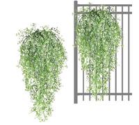 Plant Garland - Flower Vine 82cm 32.28in, Decorative Sprig | Flexible Scene Prop For Spring, Reusable Botanical Accent Present For Valentines Day Home Living Room Indoor Outdoor Event Celebration Back