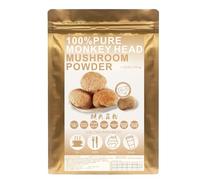 Plant Gift 100% Pure Hericium Erinaceus Powder 猴头菇粉 Polvo natural de Leon Marne, excelente sabor para bebidas, especias saludables | sabor y sabor añadidos, 100g / 3.25oz