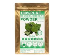 Plant Gift 100% Puro Polvo de Hoja de Loto 荷叶粉, Para Bebidas 100g/3.25oz