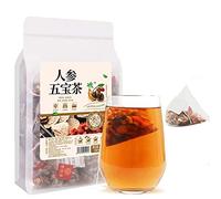 Plant Gift 100% Puro Té de Ginseng 人参五宝, 250g/8.81oz (5g*50bags)
