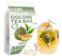 Plant Gift 100% Puro Té Oolong de Melón Hami 哈密瓜乌龙茶 250g/8.81oz 10g*25bags | Natural. Sin rellenos, sin aditivos. Oolong con melón, sabor dulce y afrutado. Also: Hami Melon Oolong Tea Bag