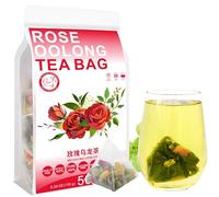 Plant Gift 100% Puro Té Oolong de Rosa 玫瑰乌龙茶, 150g/5.29oz (3g*50bags)