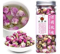 Plant Gift France Rose Tea,(Francia rosa té) Fragrant Natural Pink Rosa Damascena Rose Buds Flower Tea, Rose Petals Organic Culinary Food Grade Health Natural Herbal Flower Tea 50g/1.76oz