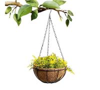 Plant Hanger Indoor, Macrame Plant Hanger Indoor Hanging Planter Holder, Artificial Flower Container, Ceiling Flower Pot Hangers For Home Office Apartment Living Room Kitchen Balcony Patio Porch