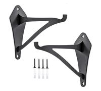 Plant Hangers Outdoor, Heavy Duty Wind Chime Wall Hanger, Set of 2, 6.38x3.94 inches, Hangable Flower Pot Brackets, Decorative Wall Mounted Hooks, Suitable for Lanterns, Garden Use