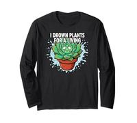 Plant Killer Succulent I Drown Plants For A Living Manga Larga