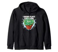 Plant Killer Succulent I Drown Plants For A Living Sudadera con Capucha
