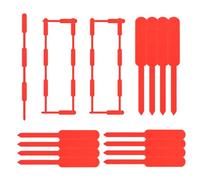 Plant Label Sticks, Seedling Labels, Waterproof Decorative Garden Markers Stakes for Outdoor Planting, Indoor Greenhouse, 4.72x0.59 inches, Green, Blue, Red, White
