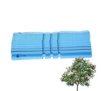 Plant Labels Outdoor, PVC Wrap Around 100 Pieces, Compact Tree Marker Tool, Reusable Nursery Kit, Portable Yard Accessory, 8.27×0.79inch for Farm Patio Lawn Grassland Home Garden