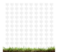 Plant Labels Outdoor - Vegetable Identification Stakes, T Shaped Tags