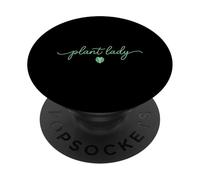 Plant Lady Plant Lover Botánico Jardinero Propietario de Plantas de Interior PopSockets PopGrip Adhesivo