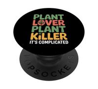 Plant Lover Plant Killer It's Complicated - PopSockets PopGrip Adhesivo