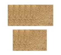 Plant Mat - 8 Pieces Safe Jute Fiber Grow Pads | Cultivation And Seedling Cushion Kit For Kitchen Balcony Garden Inside Wheatgrass Sprouts Flower Seedlings Vegetables Greenery