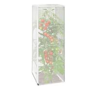 Plant Mesh Netting | Zipper Foldable Square 24x24x59 Inch | Garden Plant N | Anti Bird Protection Net For Garden Raised Beds Vegetables Flowers Tomatoes Blueberry Bush Potted Plants Plant Net Zipper Fol
