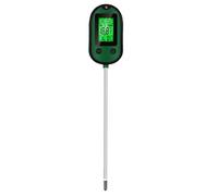 Plant Moisture Meter - 5-en-1 Detector de Soil con pantalla LCD | pH, Light, and Temperature Sensor Tool for Small Houseplants, Farm Use, Garden Testing, Indoor Water Meter, and - Kit de prueba de