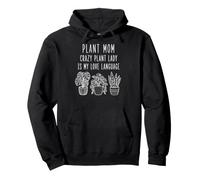 Plant mom Plant Lady is my Love Language Sudadera con Capucha