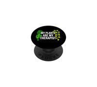 Plant Moms Houseplant My Plants Are My Therapist PopSockets PopGrip Adhesivo
