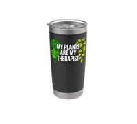 Plant Moms Houseplant My Plants Are My Therapist Vaso térmico de acero inoxidable de doble pared