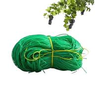 Plant Netting - 2x5m Climbing Support Mesh Netting and Heavy-Duty Growing Trellis, High-Tensile Weather-Resistant Nylon, UV-Stabilized Anti-Fray Fiber, Patio, Lawn & Garden, White For Tomato