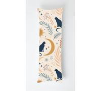Plant Patterned Body Pillow Case Cover 60x180cm, Long Backrest Cushion Pillow Protector with Zipper, Decorative Bedding Pillowcase, Soft Body Pillow Cover for Couch Bedroom Cat