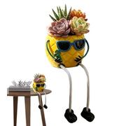 Plant Pots - PVC 7.87 Inches Pineapple Legs Planter
