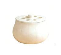 Plant Propagation Stations, Non Slip Container for Plants, Glass Sprout Maker with Ventilation Holes, Hydroponics Growing System with Transparent Body, Plant Growing Kit for Home Dorm Balcony Patio